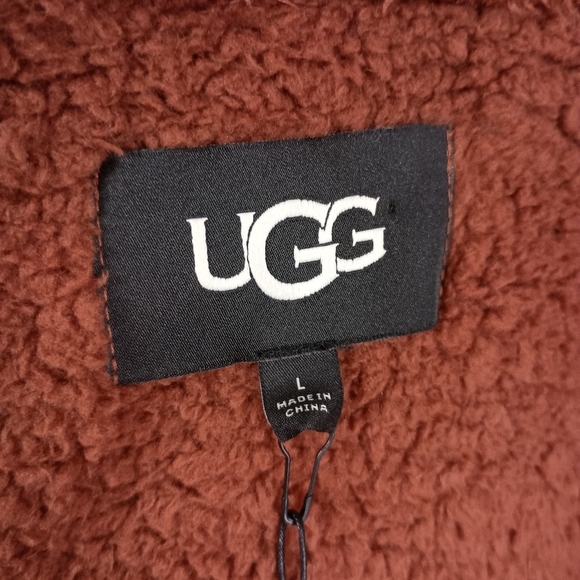 NWT UGG Marlene II Zip Front Fleece Jacket Size Large Retail $138 - Picture 12 of 14